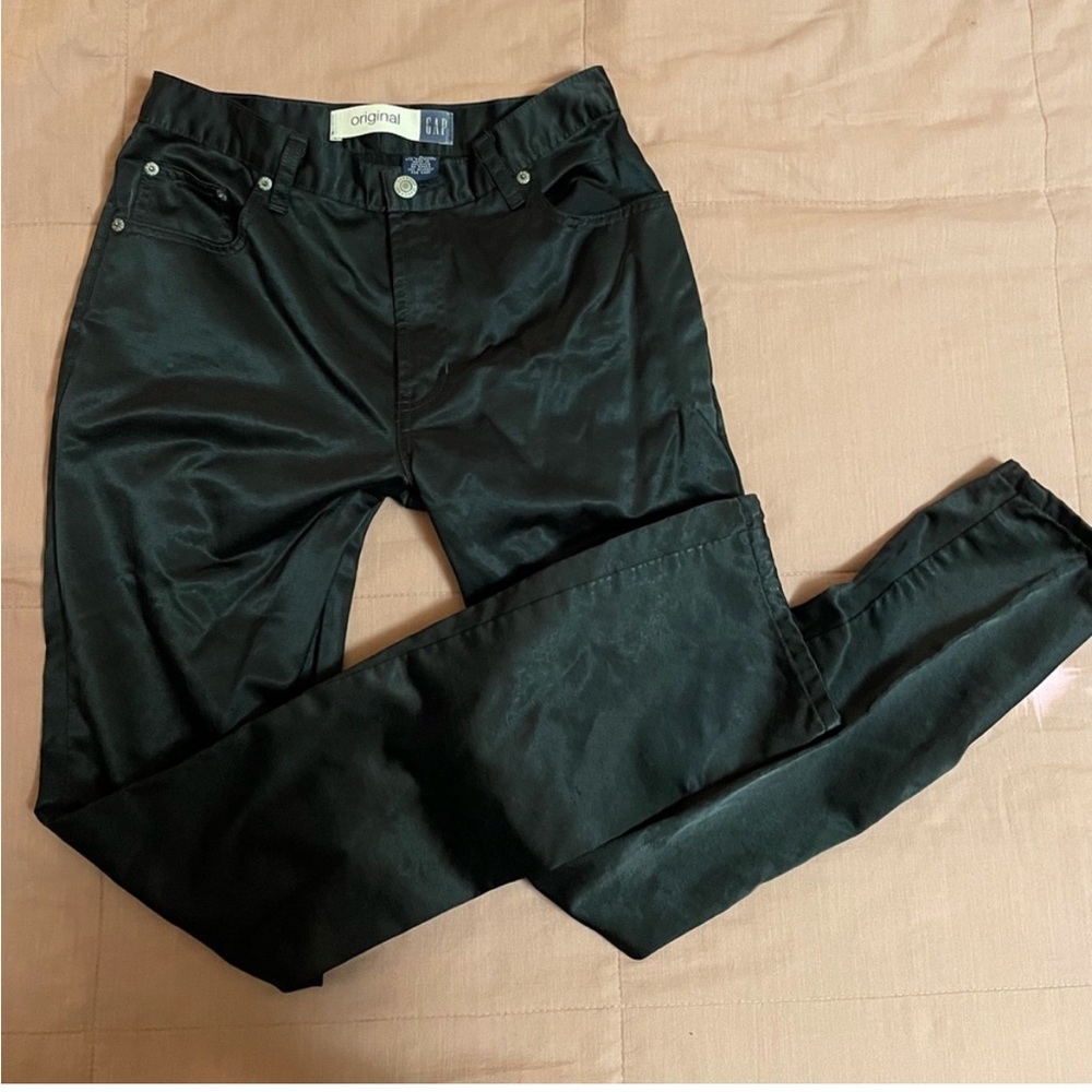 Gap Original Fir Black Polyester Jeans (Size 4)